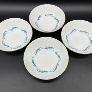 Minton Downing 5" Dessert Fruit Bowls(Set of 4) Bone China England